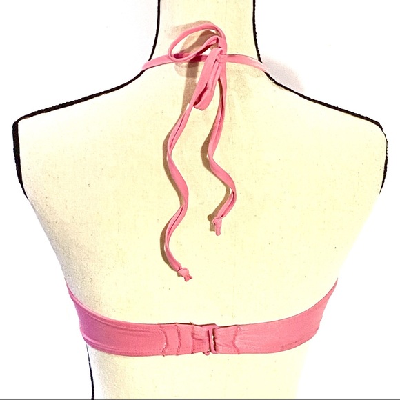 Aeropostale Bikini Top M Halter High-Neck - Picture 3 of 8